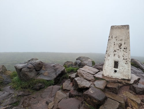 The roaches trig point